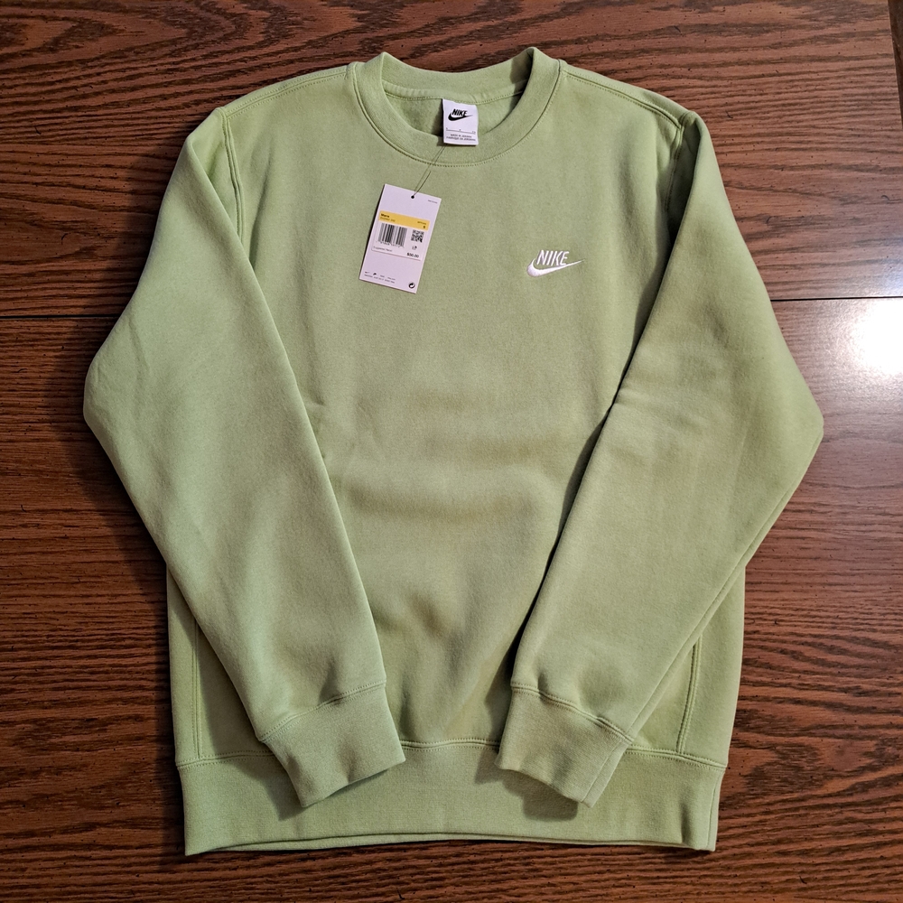 Nike Sportswear Club Fleece Sweatshirt Men's Oil Green